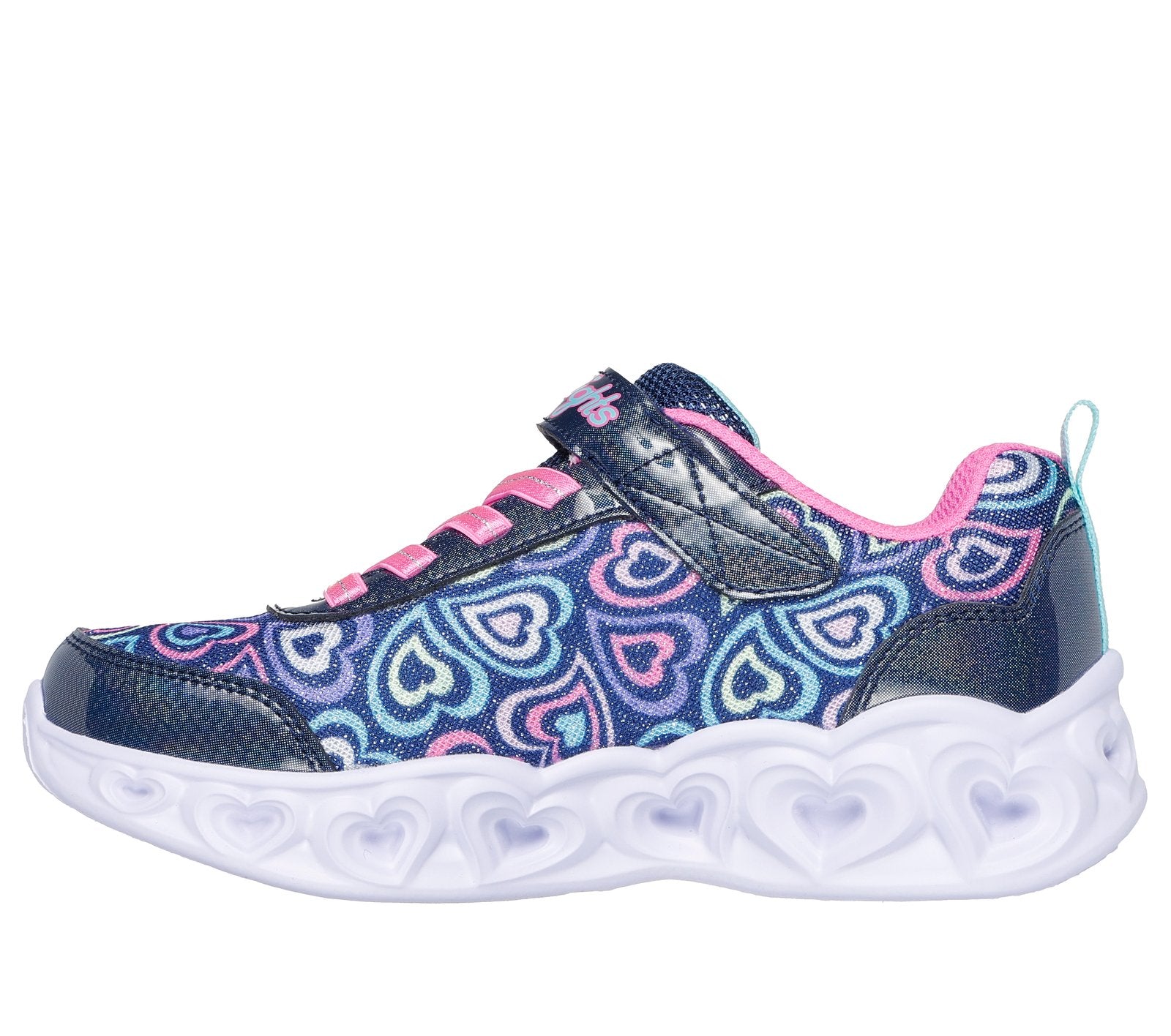 Skechers - Girls heart lights runners - Boogie love