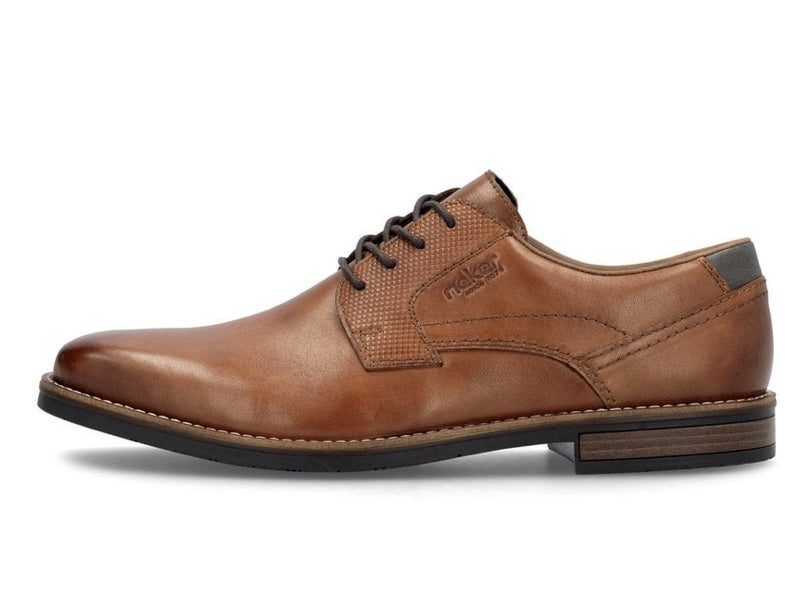 Rieker - Mens brown dress shoe - 13523-24