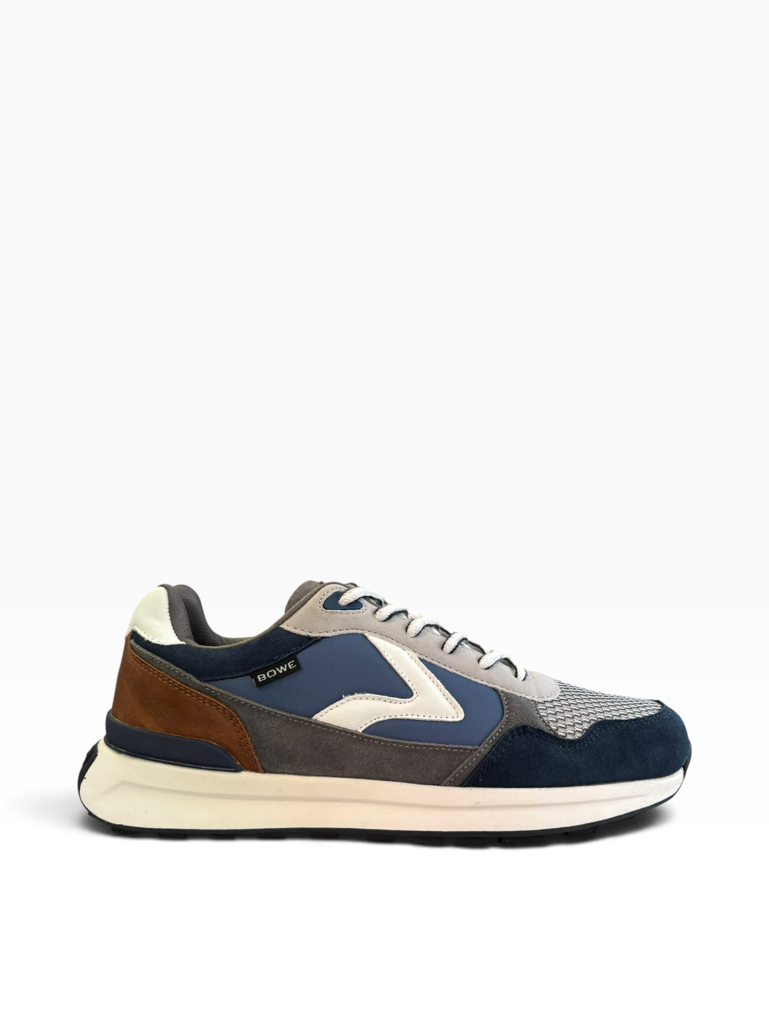 Tommy Bowe - Men’s blue multi shoe - Wallis