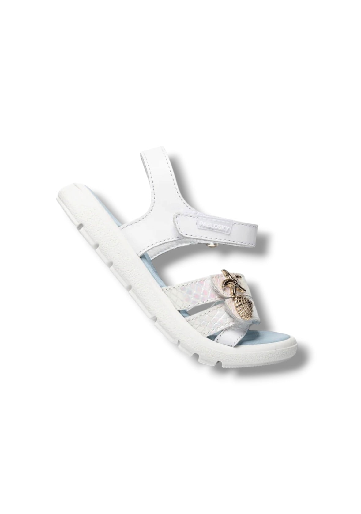 Pablosky - Girls white sandal - 449200
