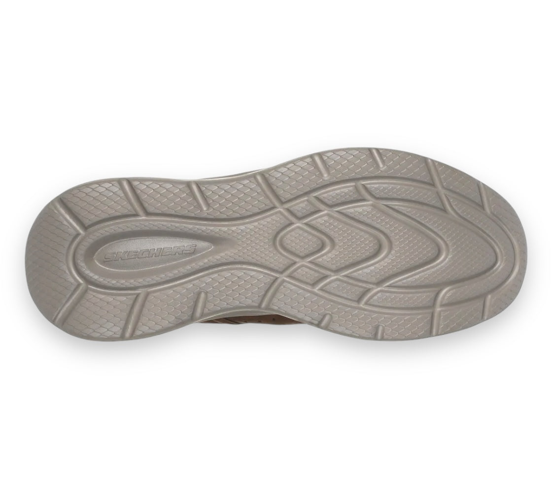 Skecher - Mens brown slip-ins 1 Zachary