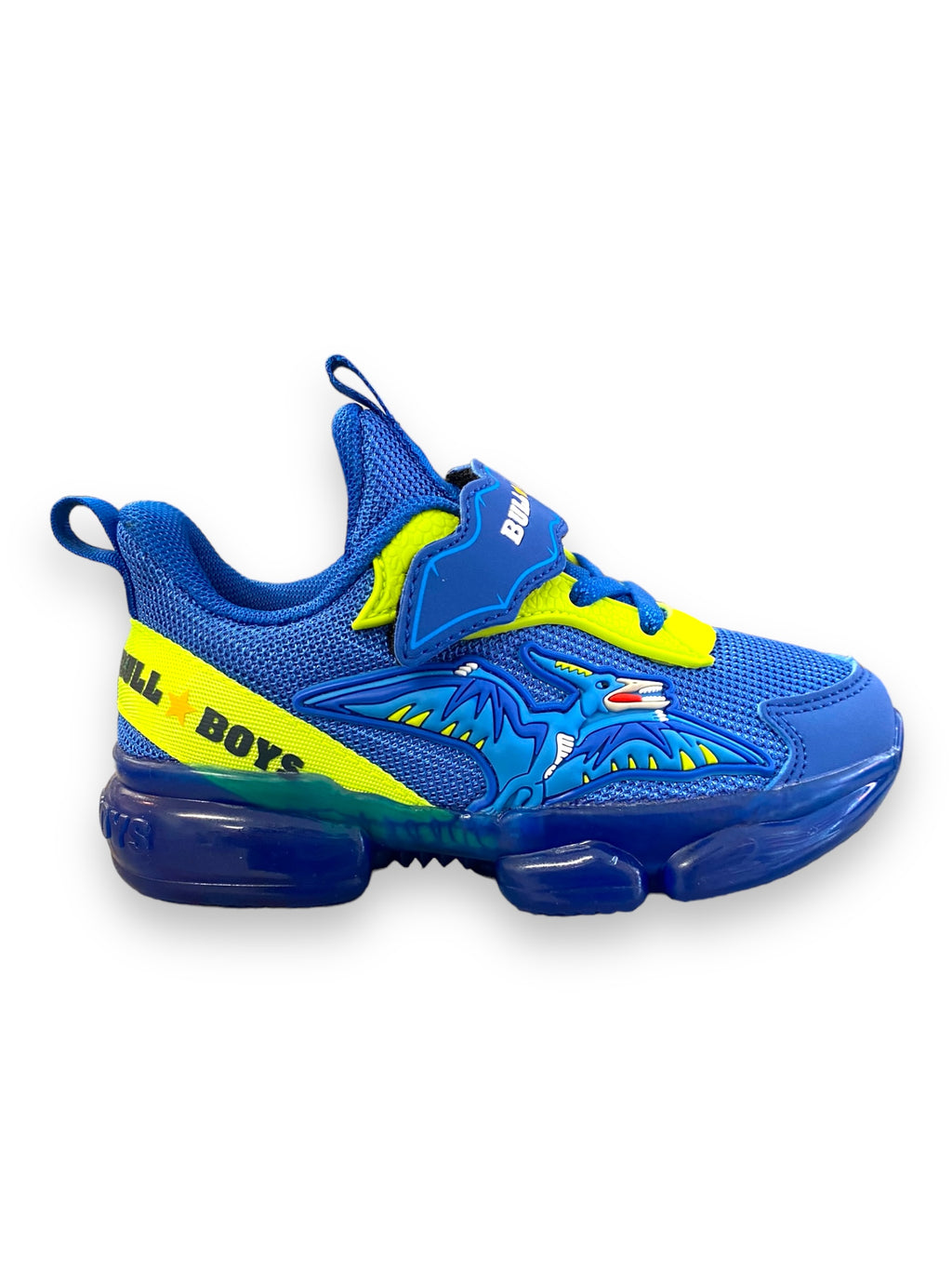 Bull Boys - Boys blue light-up runner - Pterodattilo