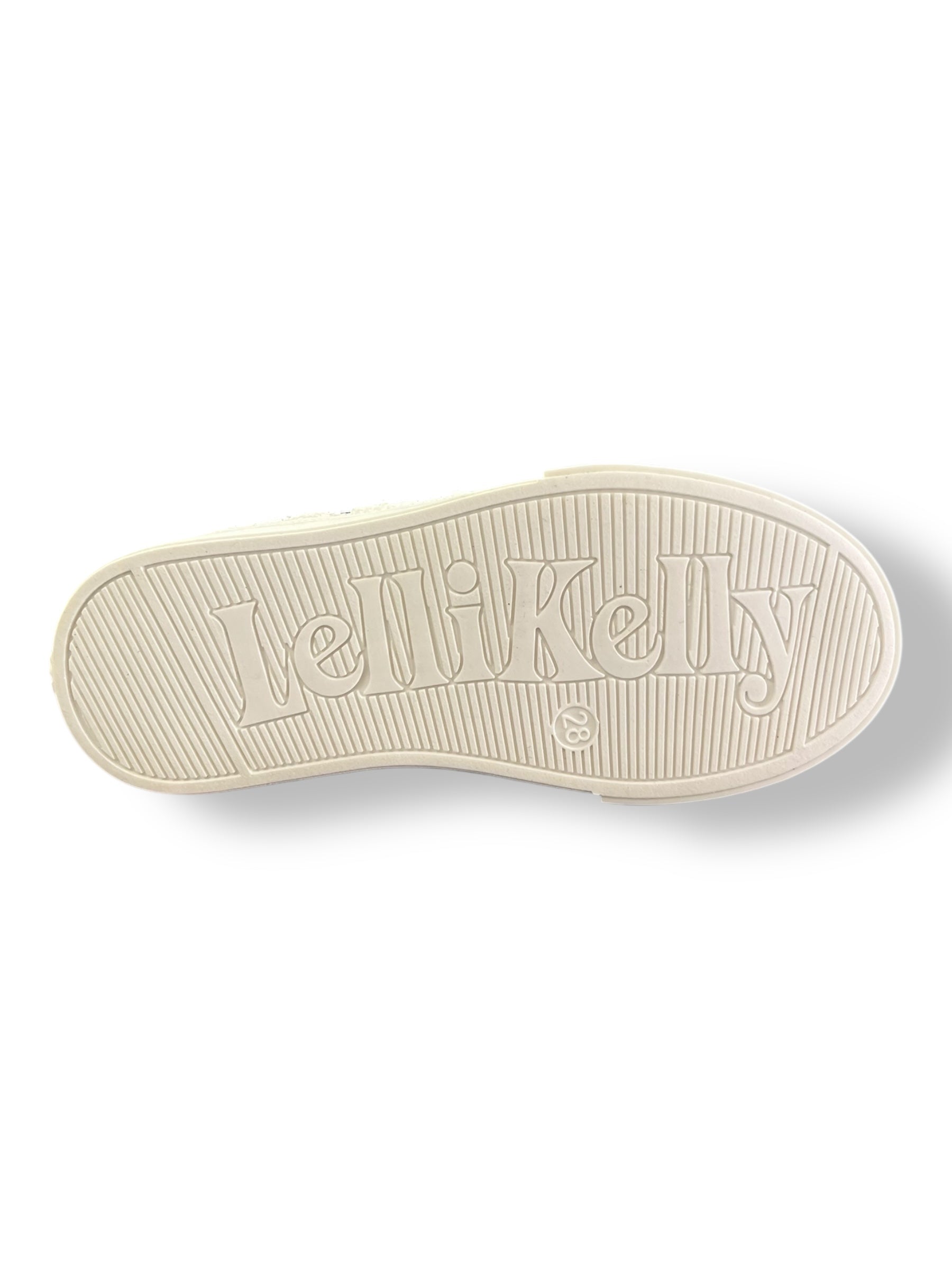 Lelli Kelly - Girls white canvas shoe - Sharon