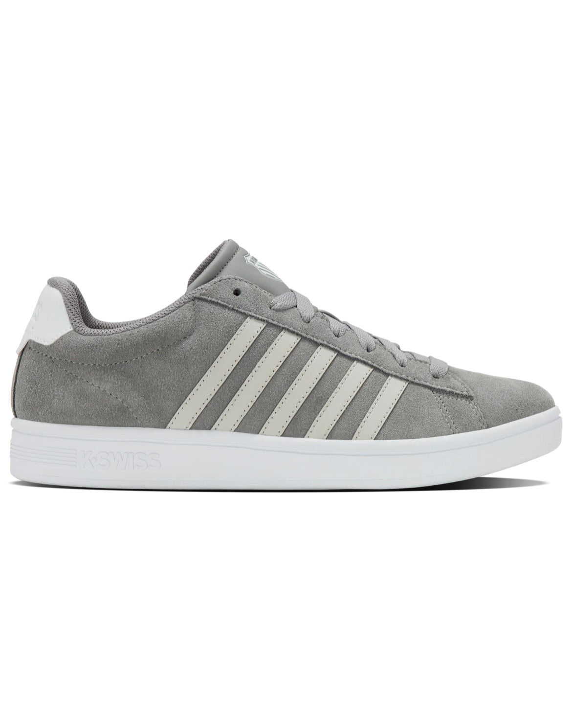 K Swiss - Men’s grey suede shoe - Court tiebreak II