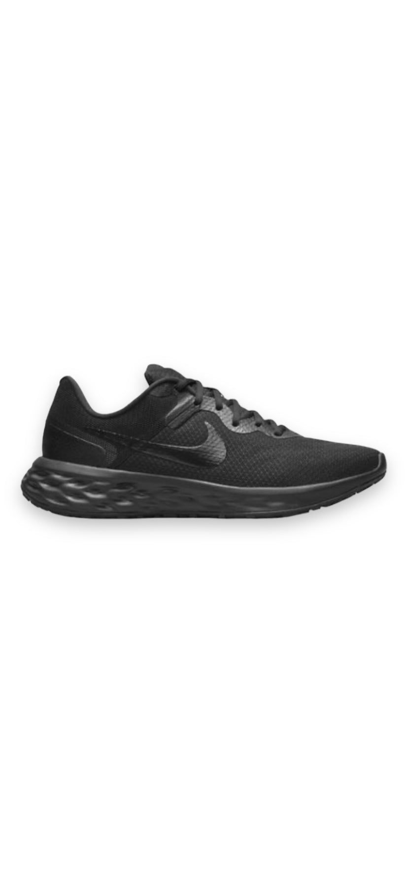 Nike - Mens black laced runner - Revolution 6NN