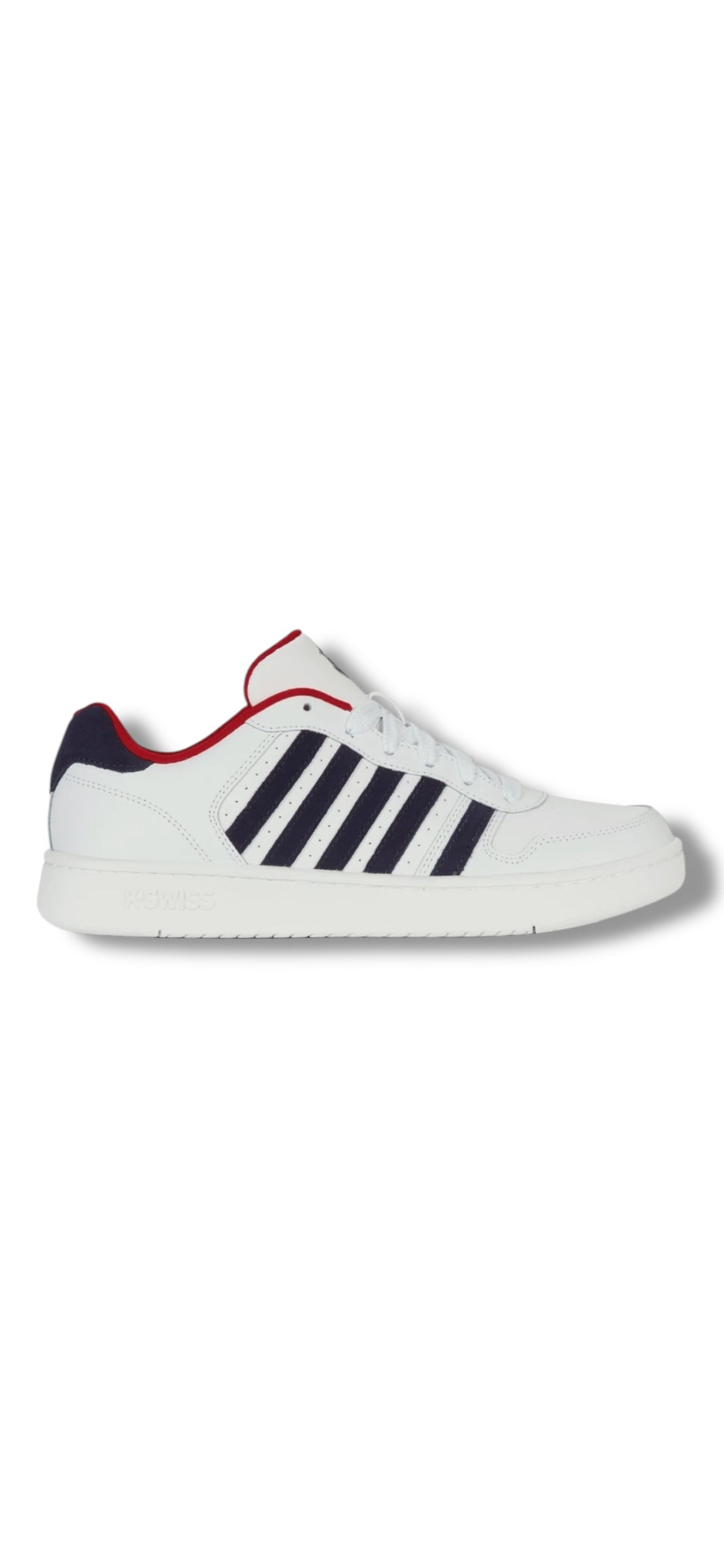 K Swiss - Men’s white/navy trainer - Court Palisades