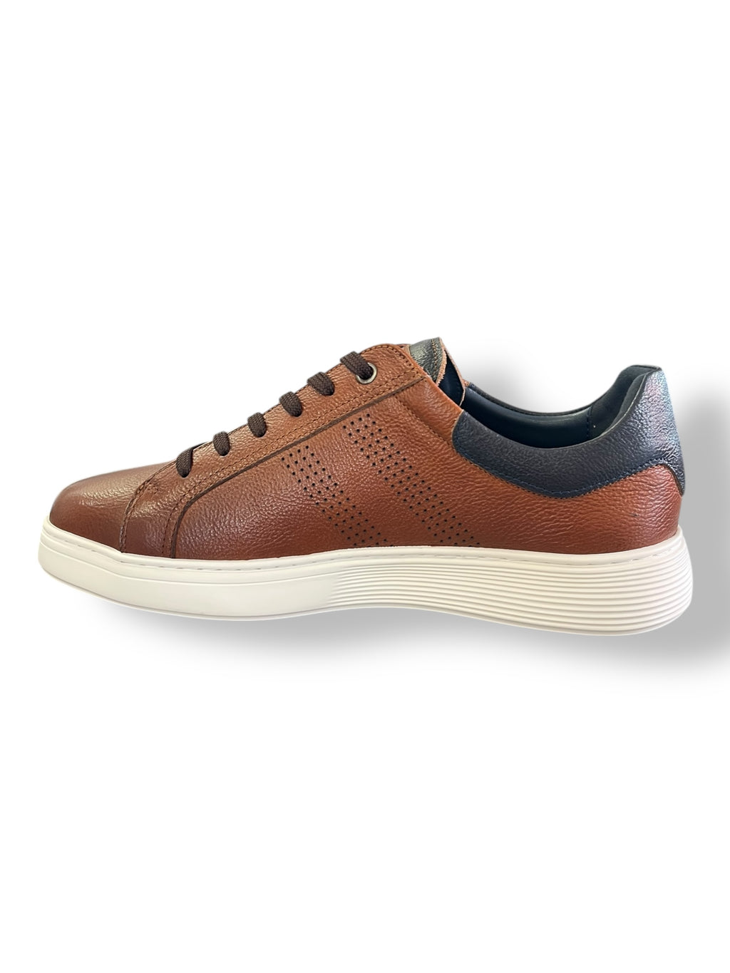 Tommy Bowe - Men’s brown leather shoe - Chris
