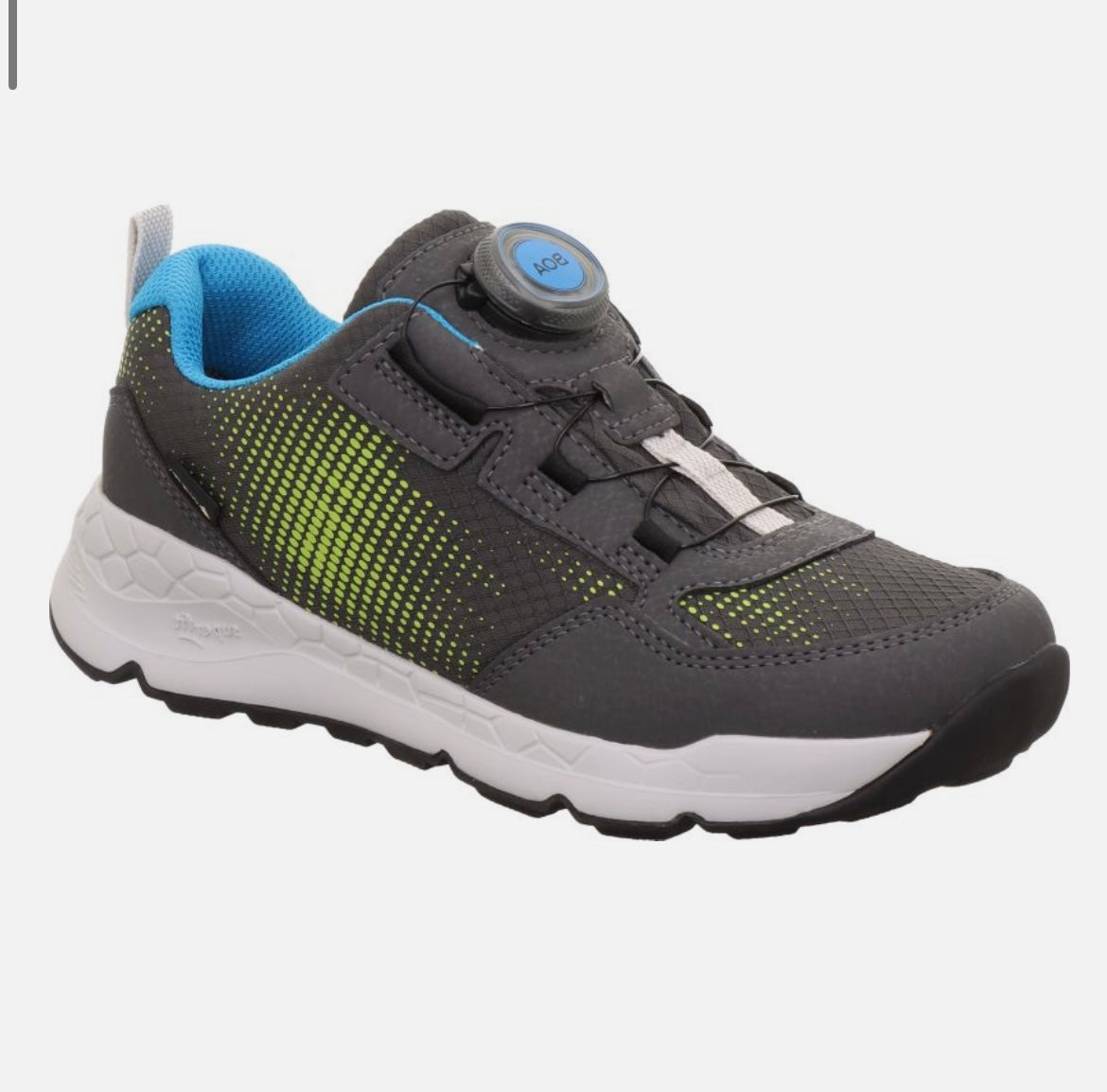Superfit - Boys Waterproof Grey twist tie runner - Free ride