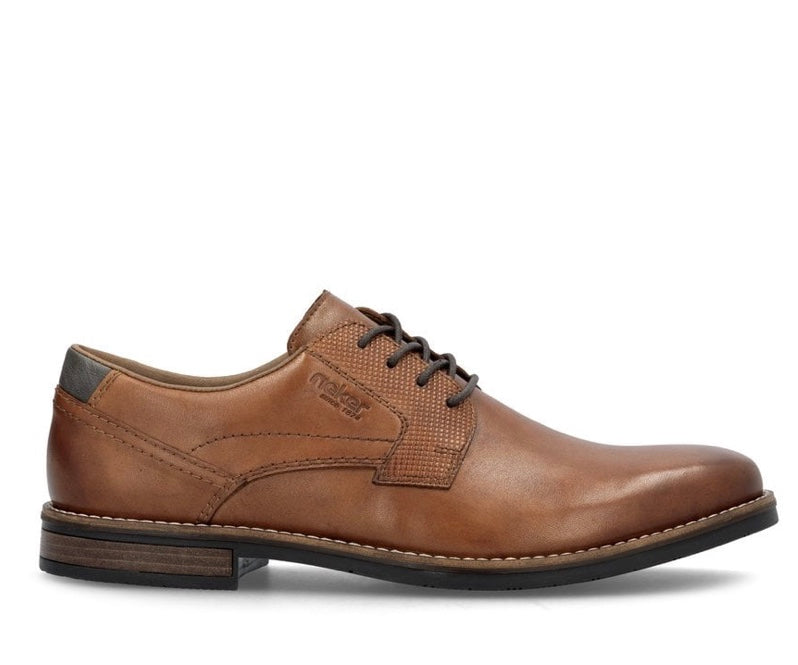 Rieker - Mens brown dress shoe - 13523-24