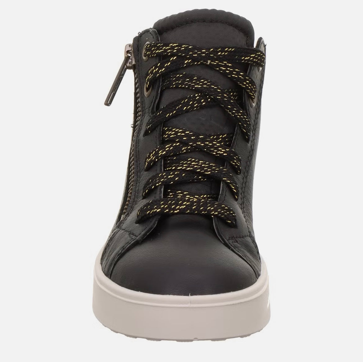 Superfit - Girls black/cheetah leather gortex boot - Stella