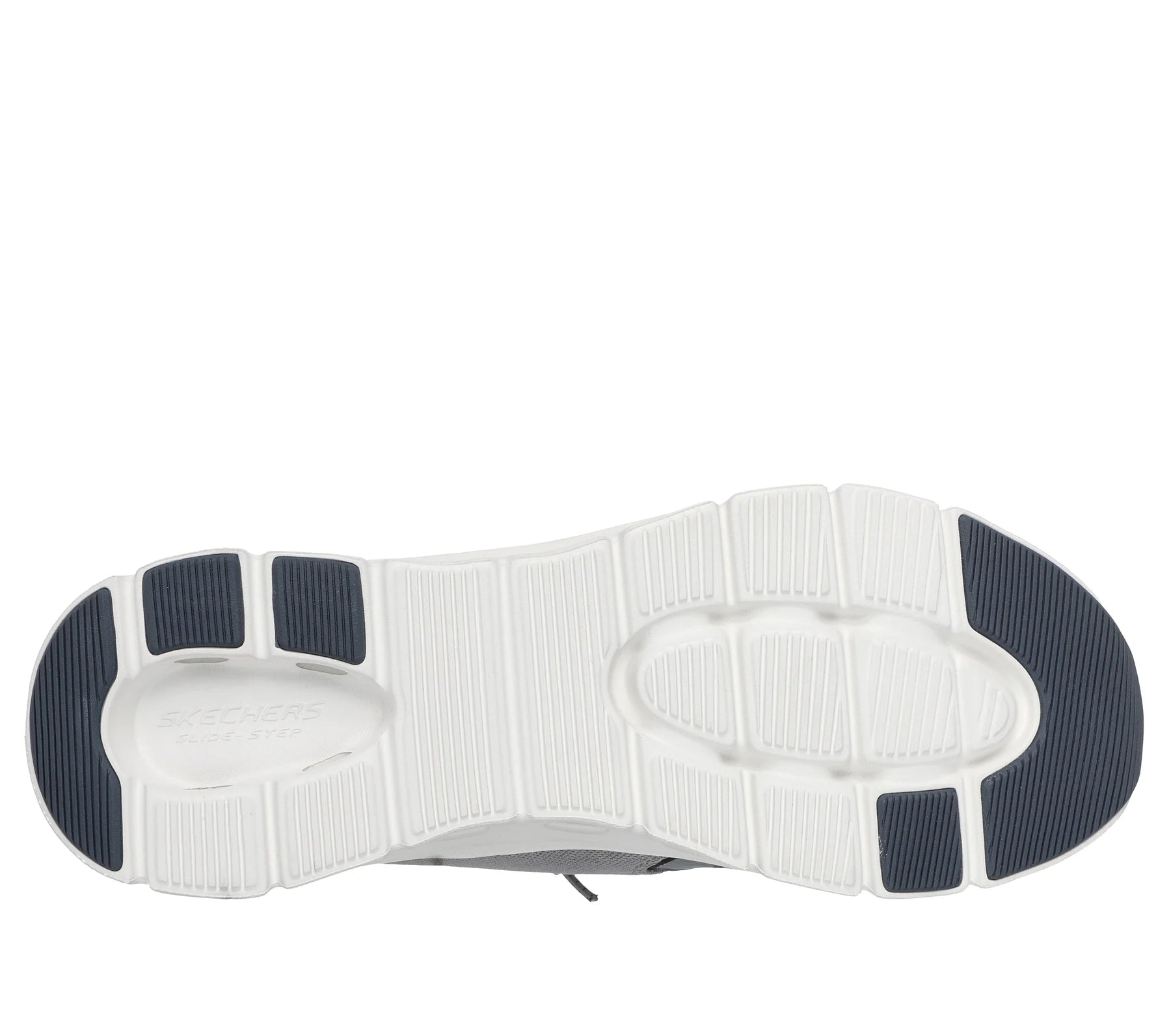 Skechers - Men’s Grey slip in trainer - Glide step pro