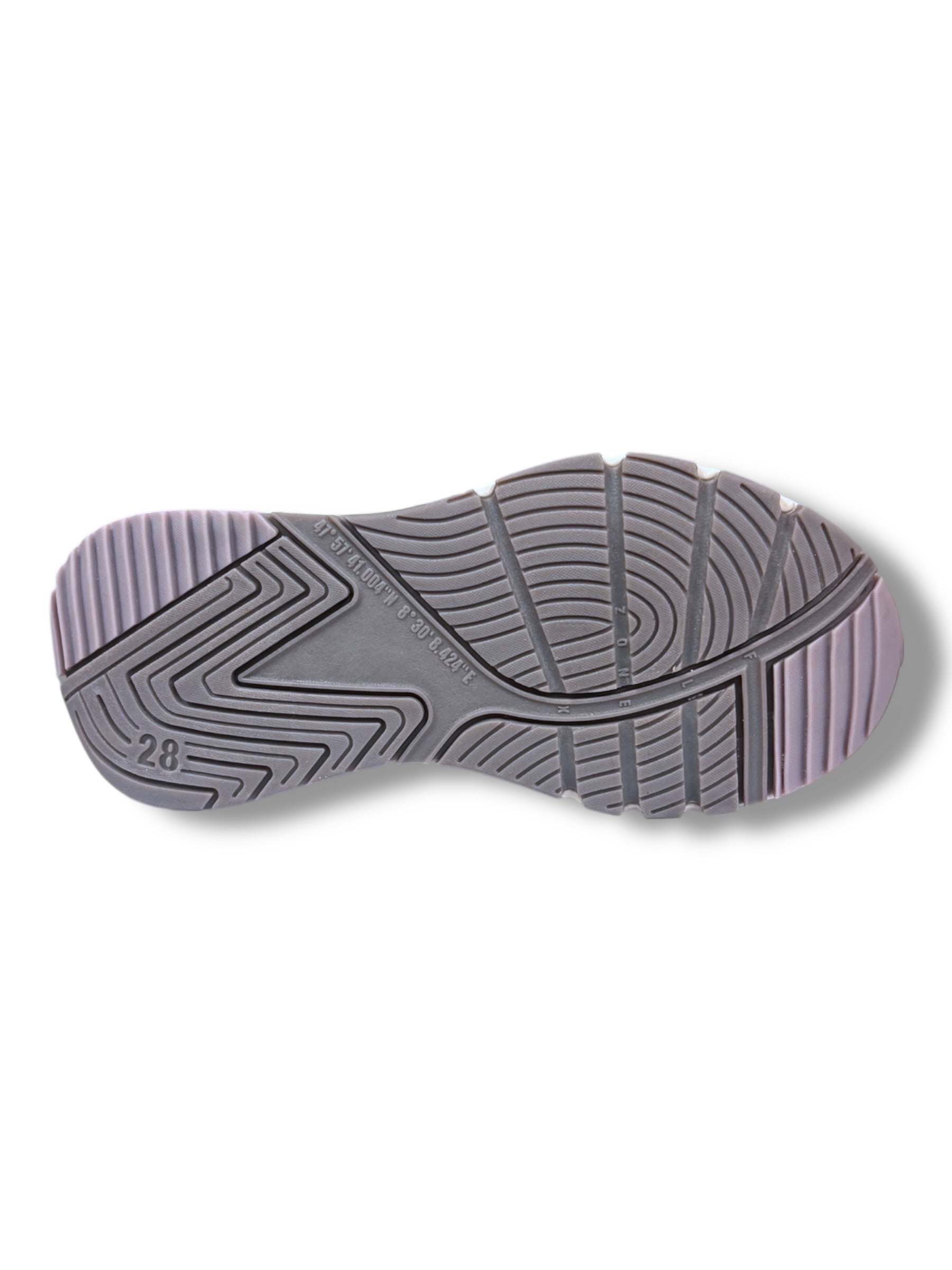 Ricosta - Girls purple/white Velcro runner - Shift