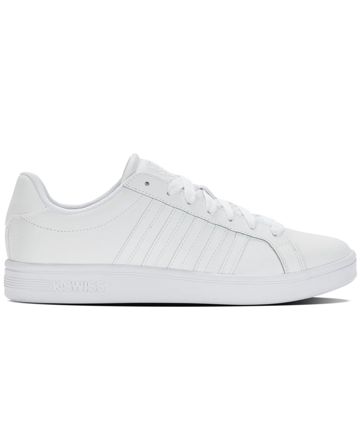 K Swiss - Men’s white leather shoe - Court Tiebreak II
