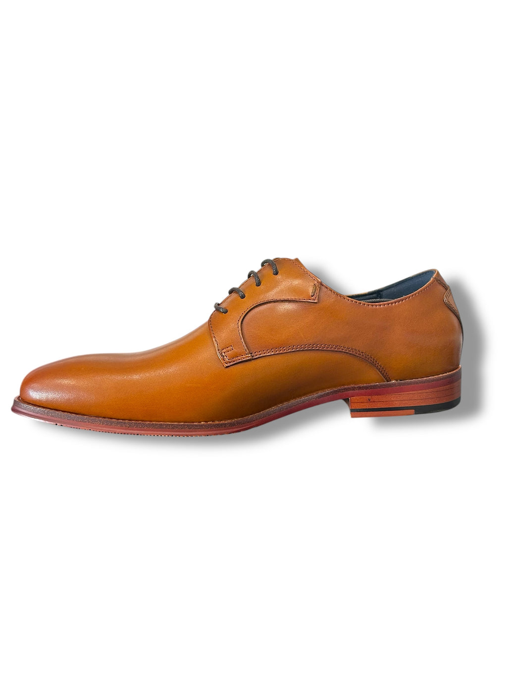 Tommy Bowe - Men’s brown dress shoe - Goretti whiskey.