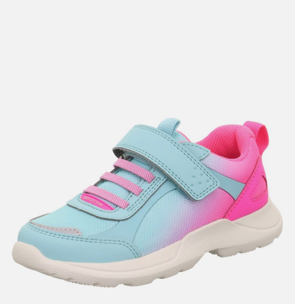 Superfit - Girls blue/pink runner - rush.
