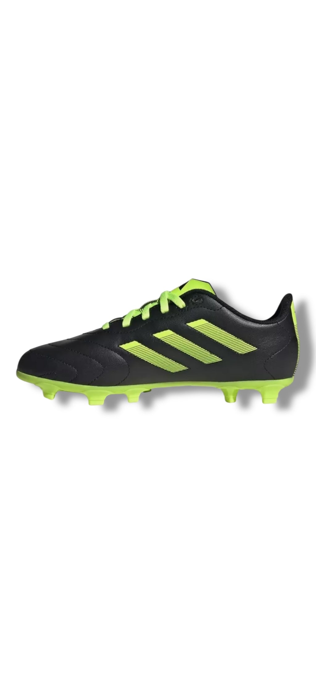 Adidas - Kids black/lime football boot - GOLETTO VIII FG