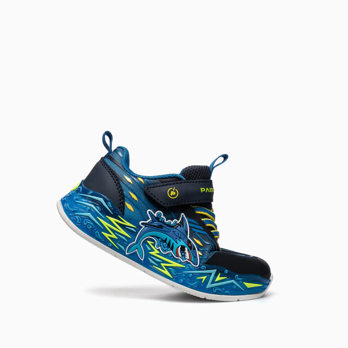 Pablosky - Boys light up shark runners - 985120