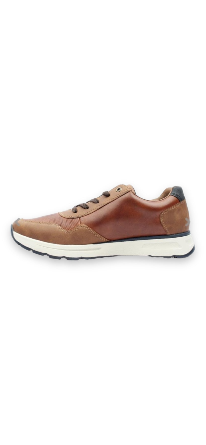 Rieker - Mens brown/navy shoe - B0701-24