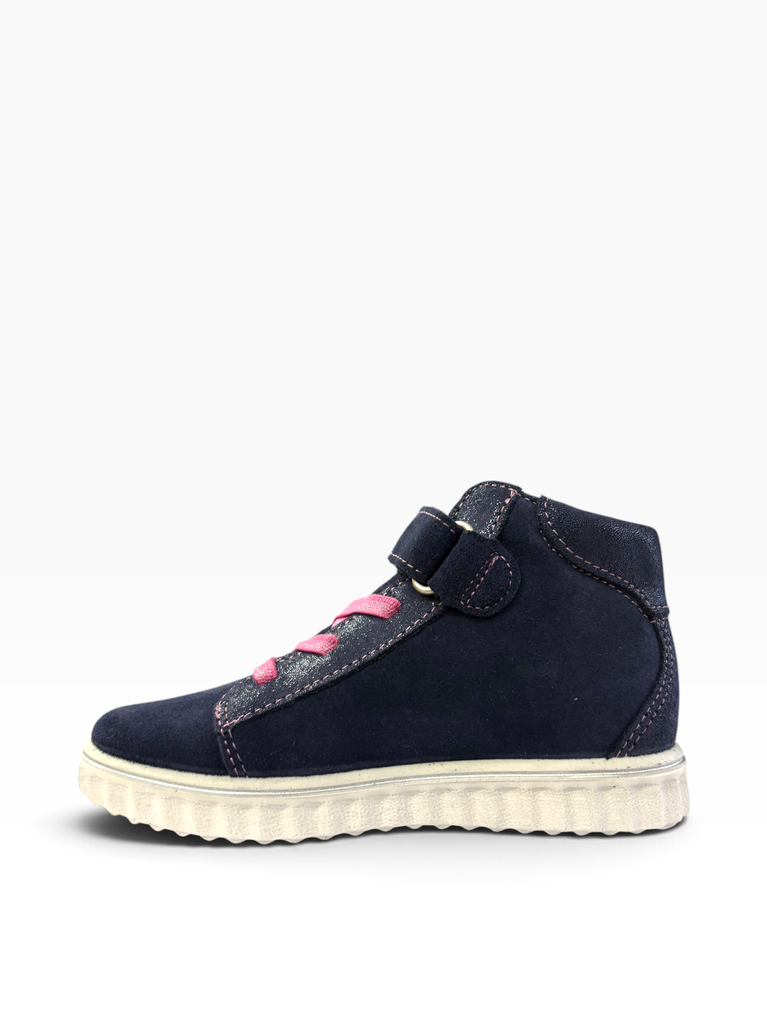 Ricosta - Girls navy/unicorn glitter waterproof boot - Jeannie