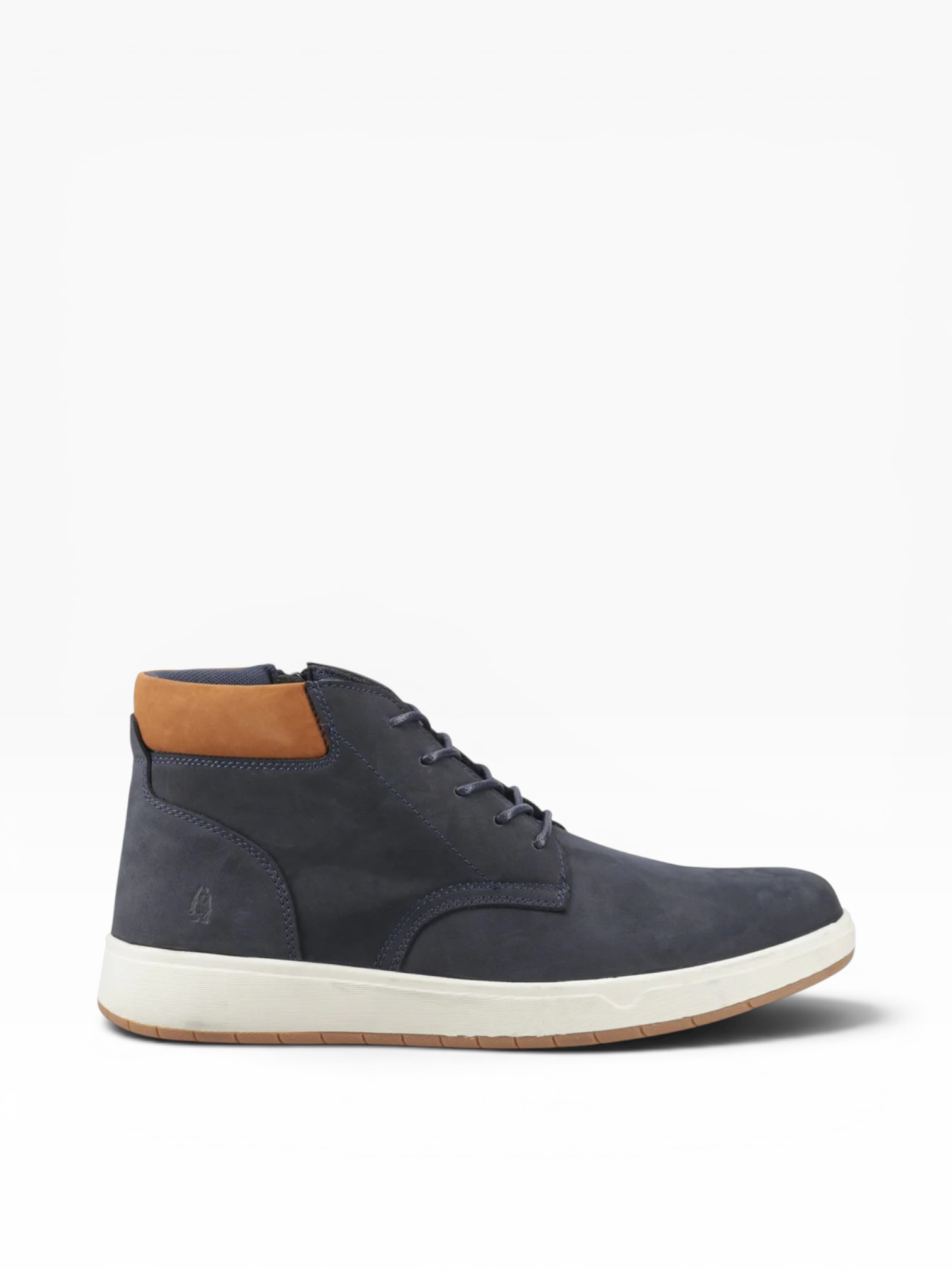 Hush Puppies - Mens Navy boots - Bronko Chukka