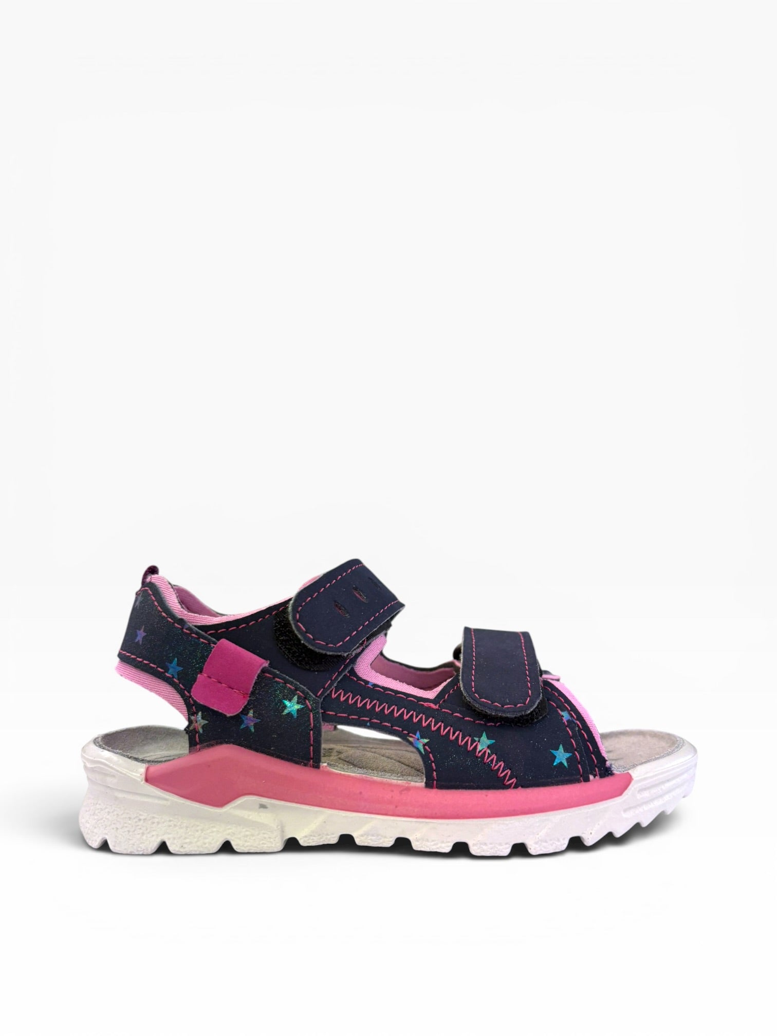 Ricosta - Girls navy/pink sandal - Tajo