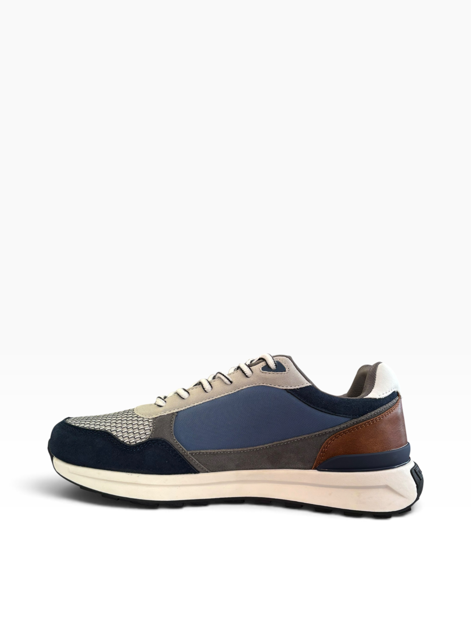 Tommy Bowe - Men’s blue multi shoe - Wallis