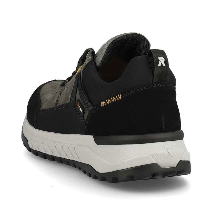 Rieker - Mens grey/black waterproof shoe - U0100-42