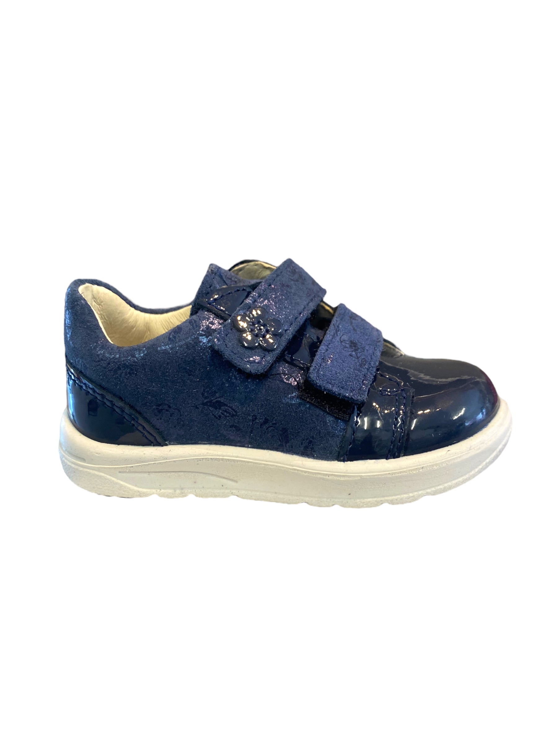 Ricosta - Girls navy patent shoe - Jasmine nautic/see.