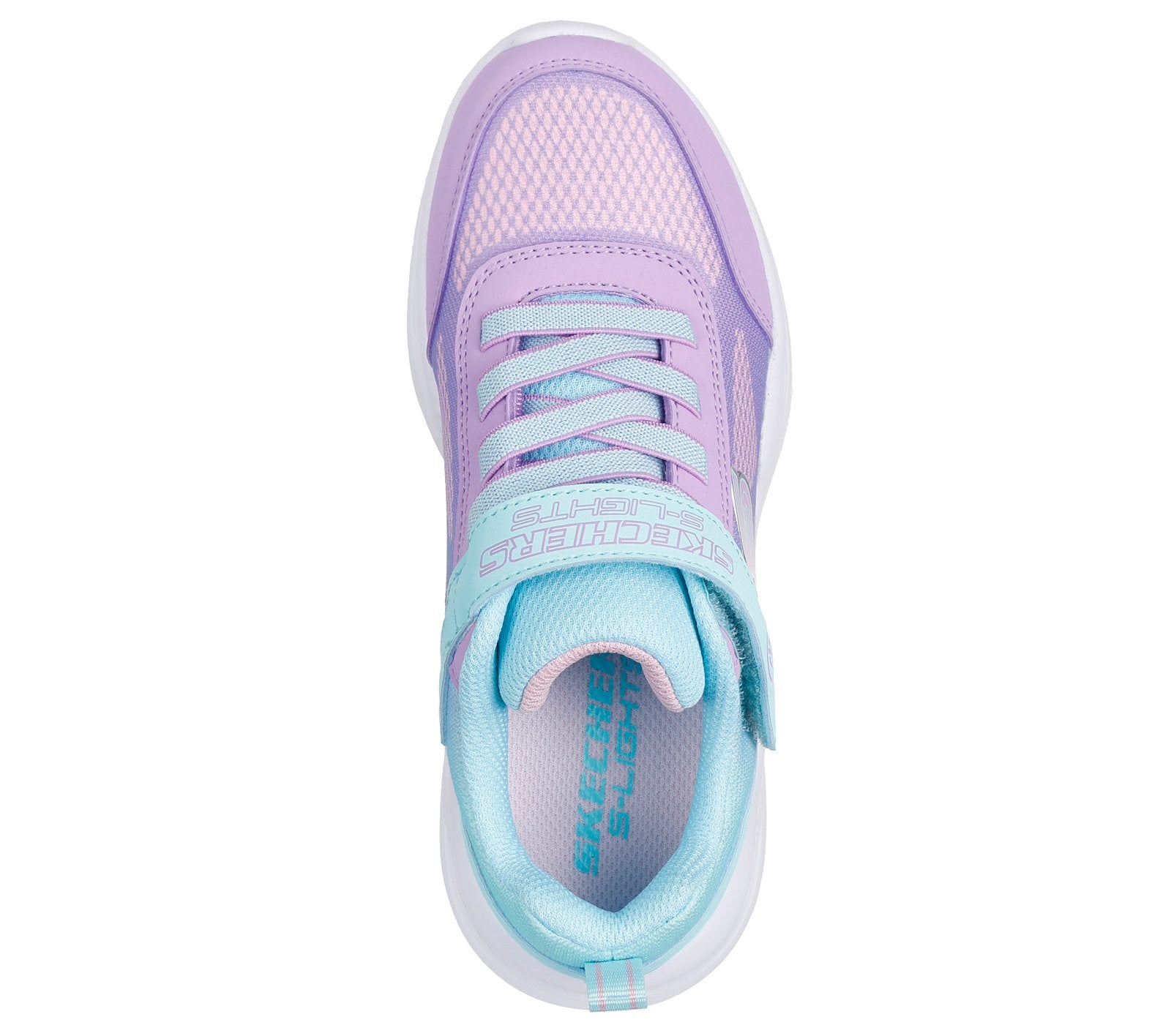 Skechers - Girls Aqua/lavender runner - ombré deluxe.