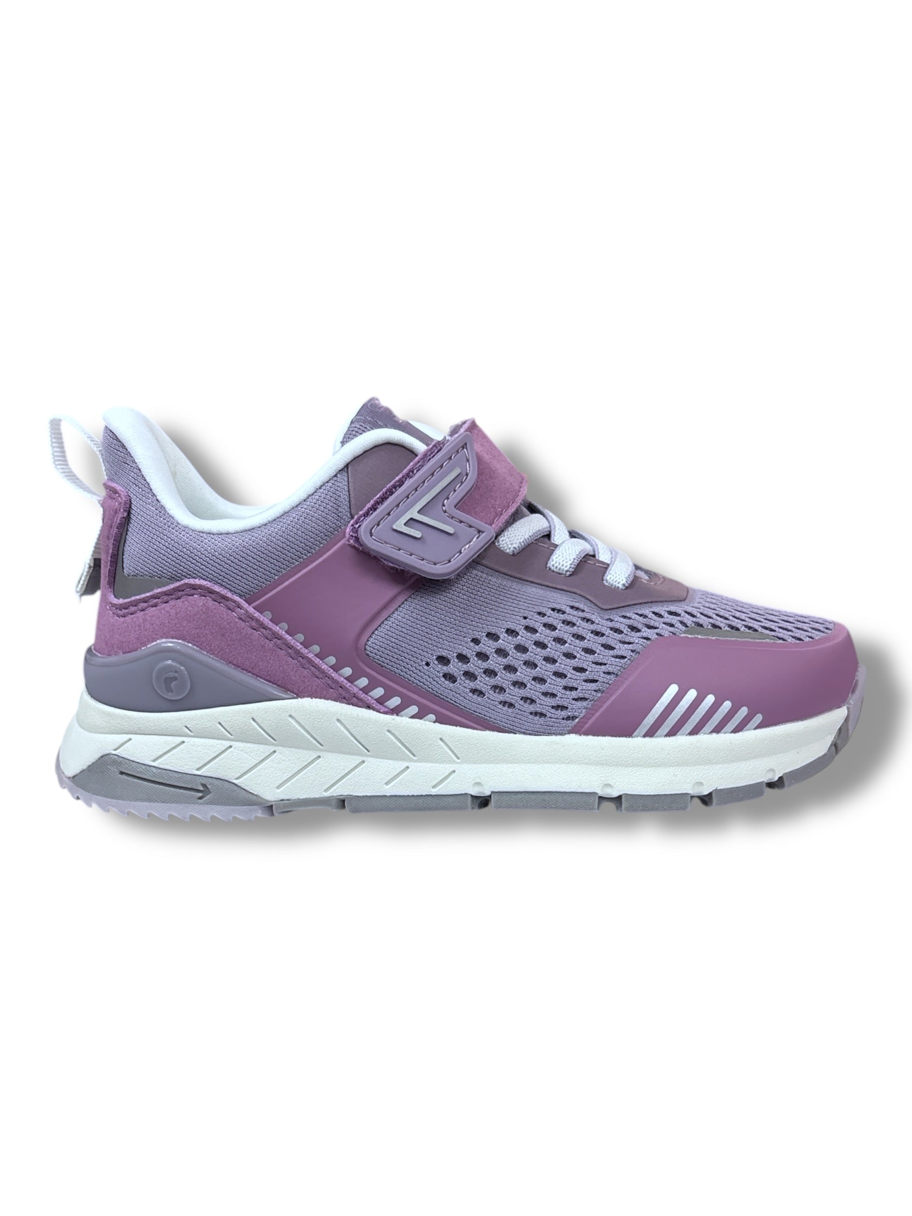 Ricosta - Girls purple/white Velcro runner - Shift