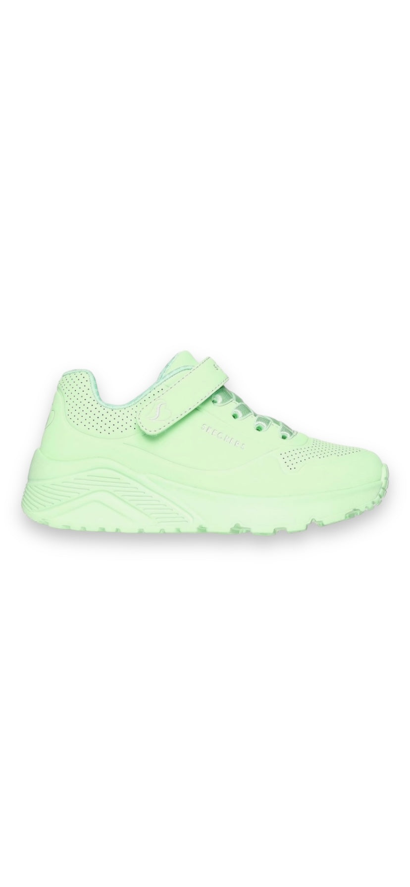 Skechers - Girls light green runner - Uno lite