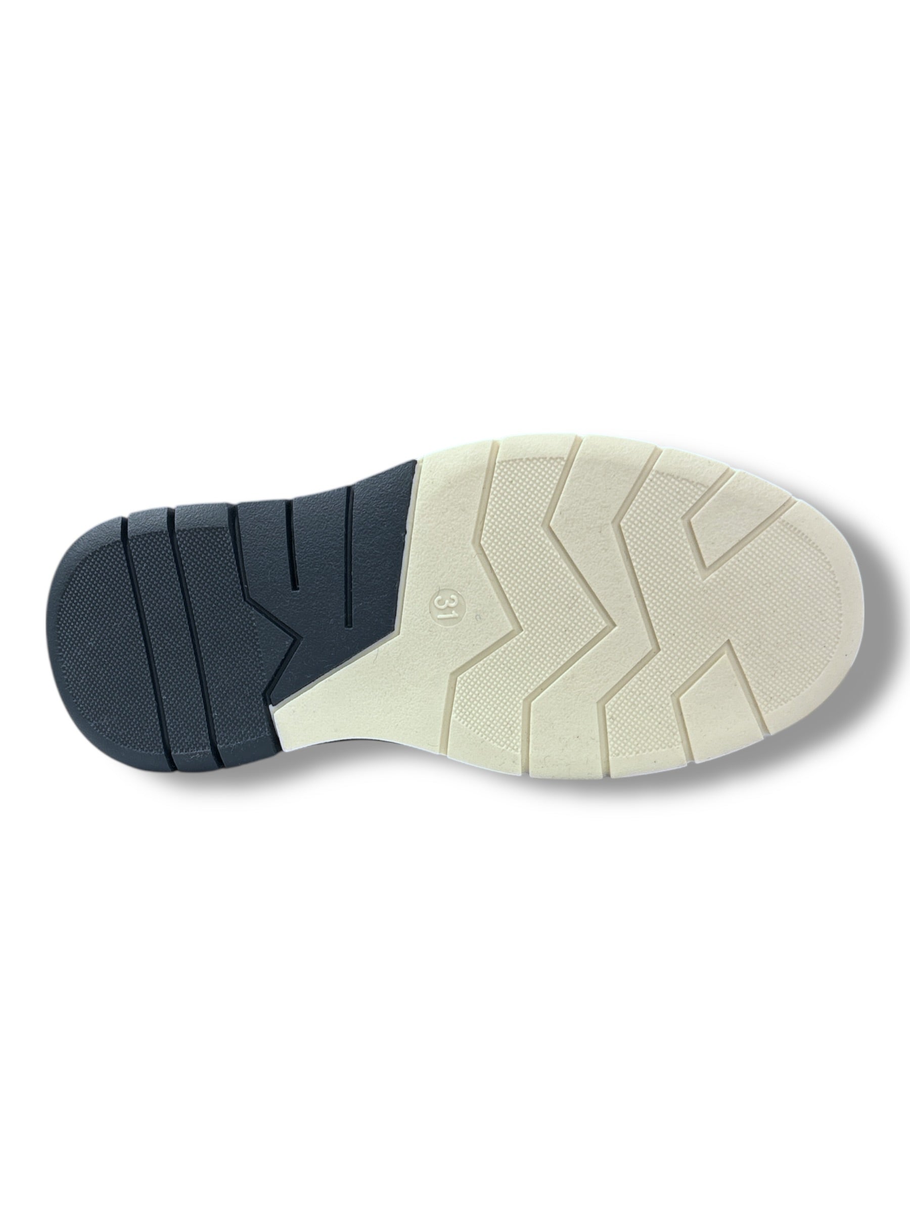 Tommy Bowe - Boys navy/tan shoe - Storm