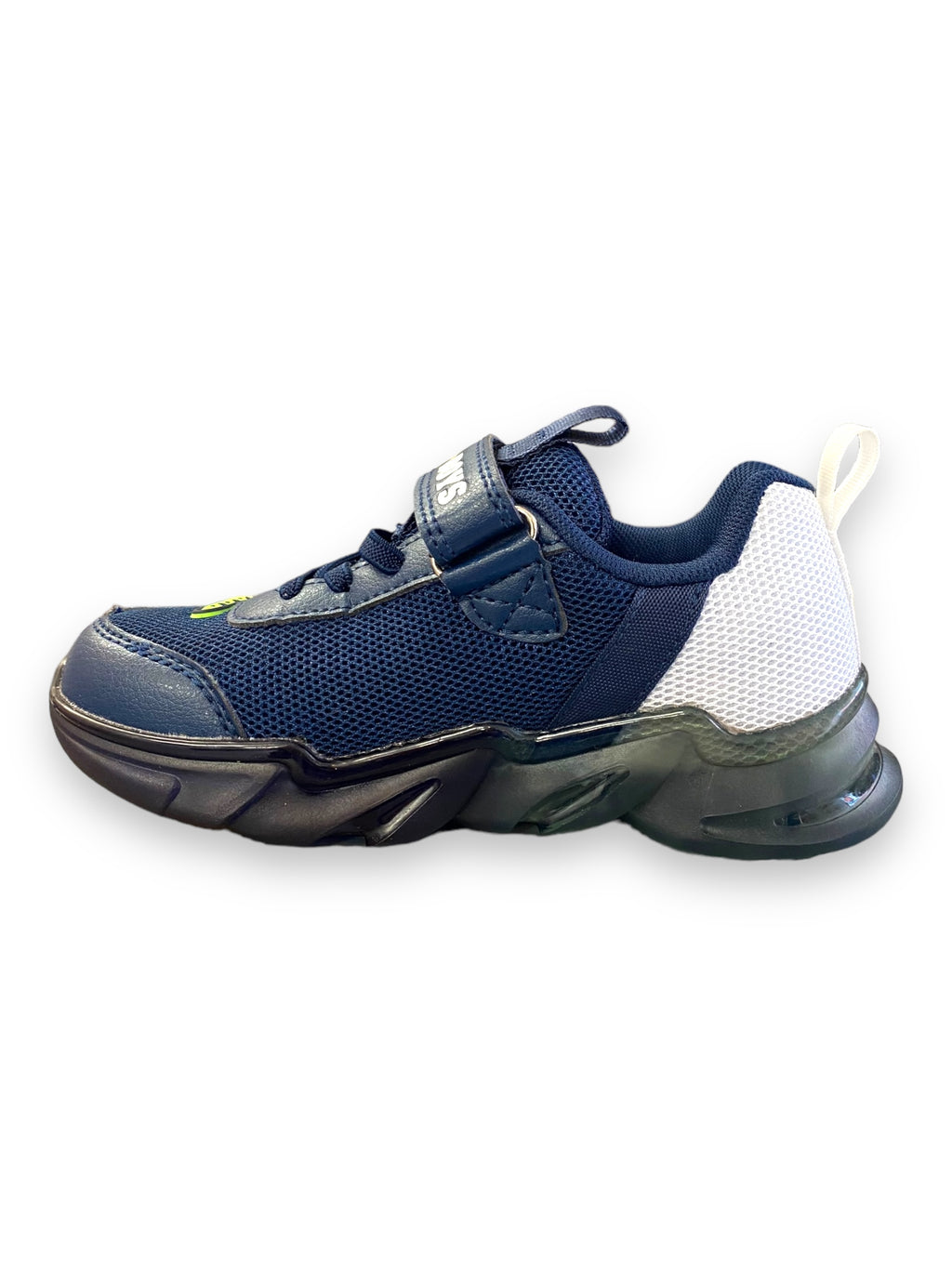 Bull boy - Navy/white dinosaur runner - DNAL3362