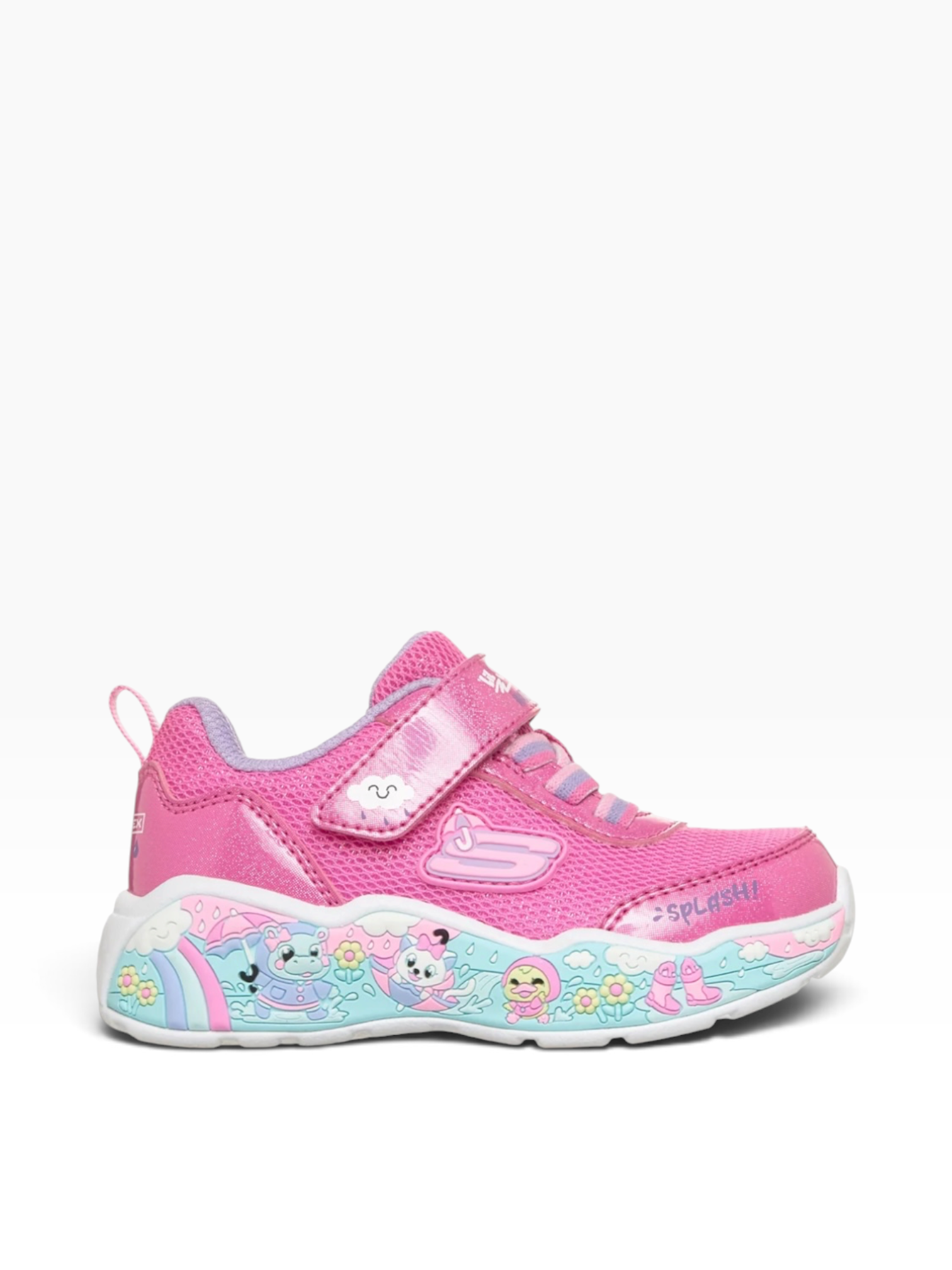 Skechers - Girls pink waterproof runners - Shimmer Splash
