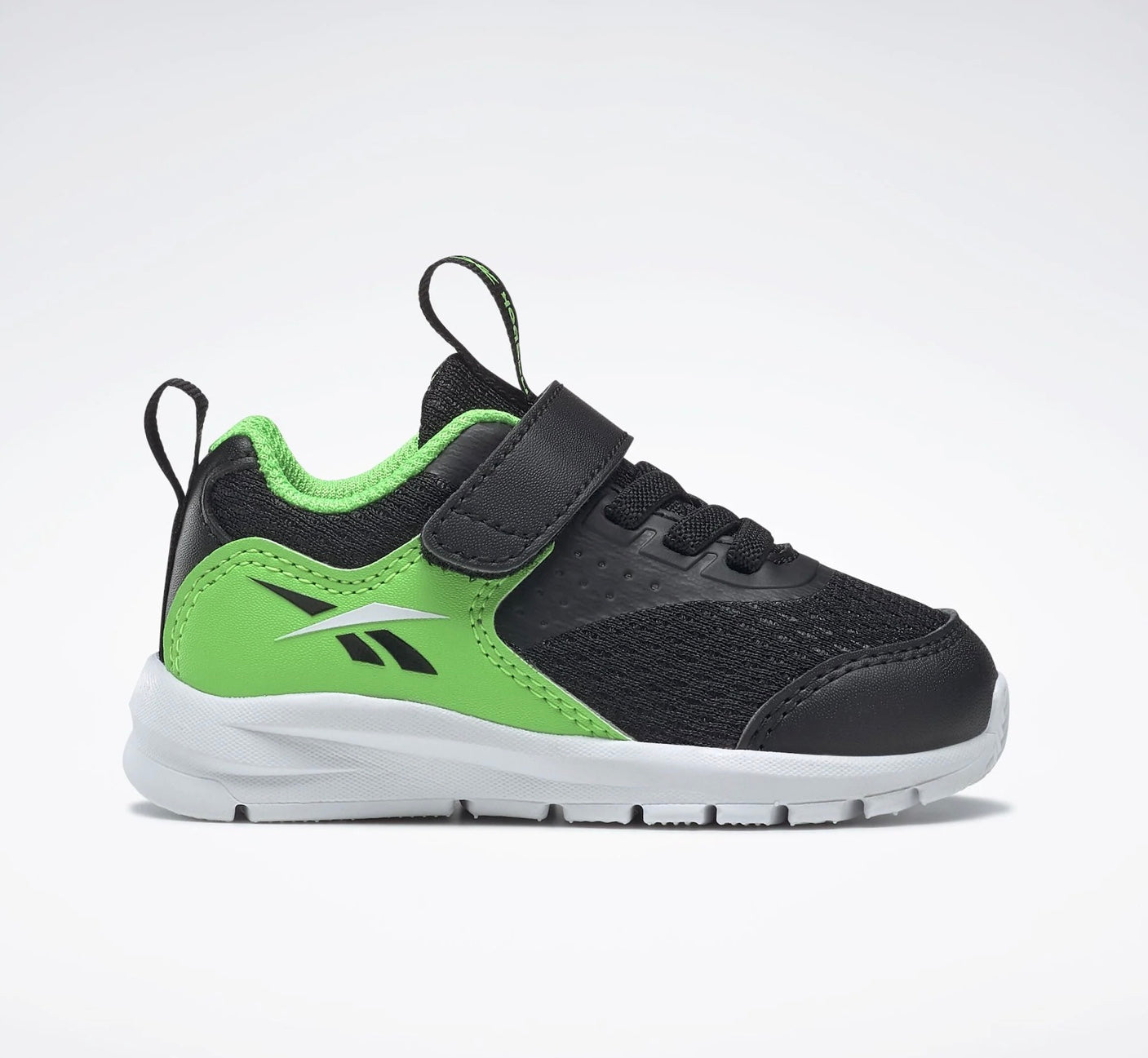 Reebok - Boys green/black Velcro runner - Reebok rush runner 4.0