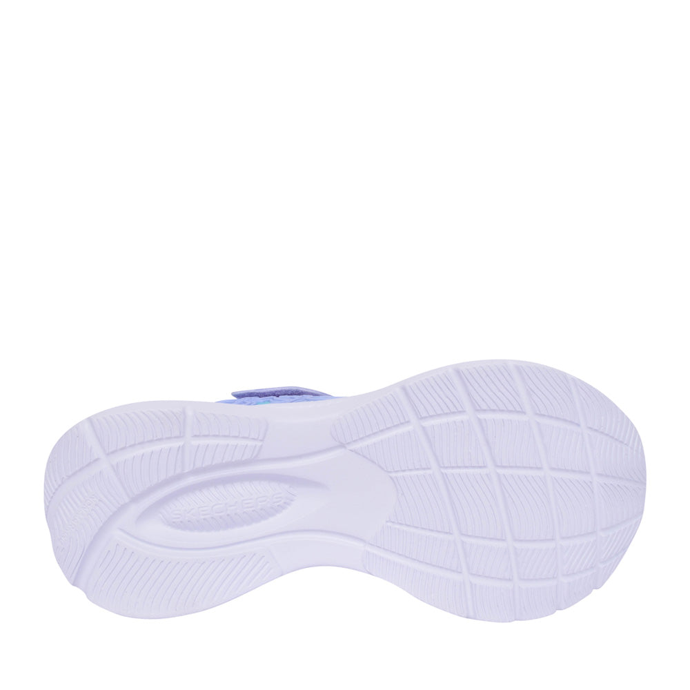 Skechers - Girls lavender tuff tech runner - Butterfly flush