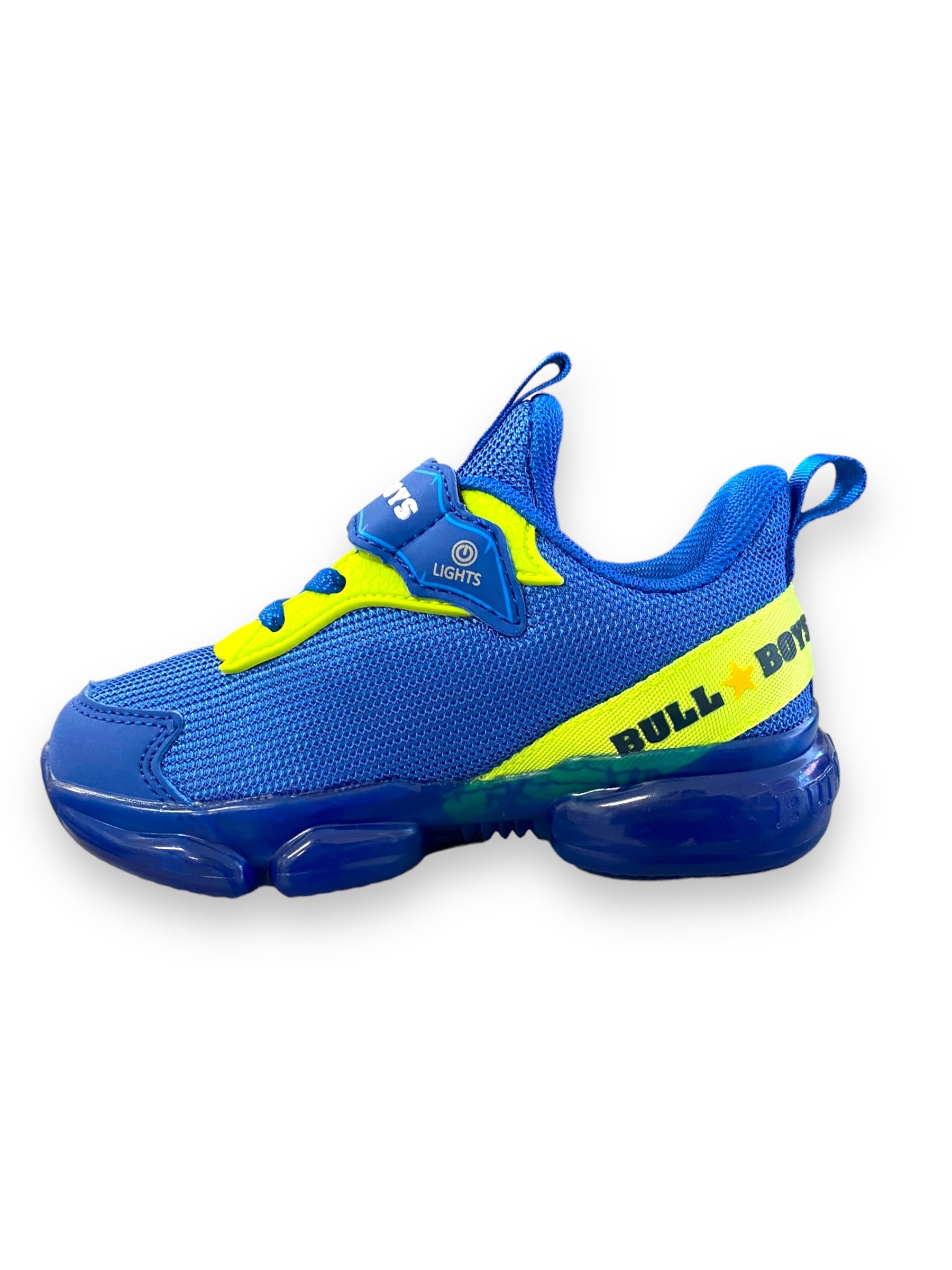 Bull Boys - Boys blue light-up runner - Pterodattilo
