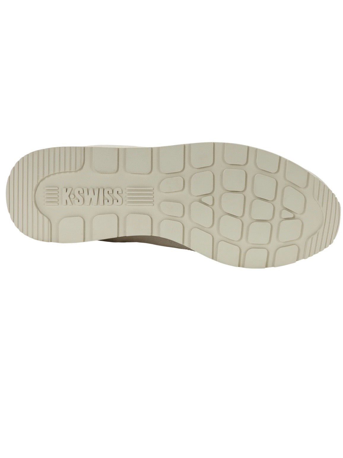 K Swiss - Men’s grey/navy suede retro runner - Vista Runner T