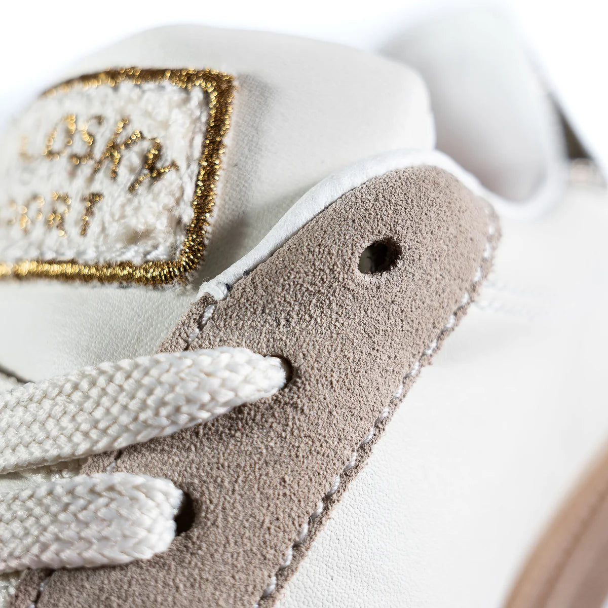 Pablosky - Girls white/gold shoe - 210633