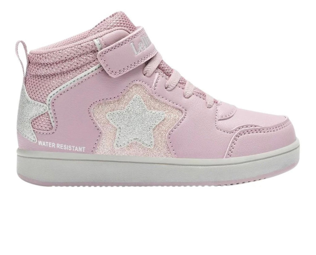 Lelli Kelly - Girls pink/silver glitter water resistant ankle boot - LKAA5224 Rosa