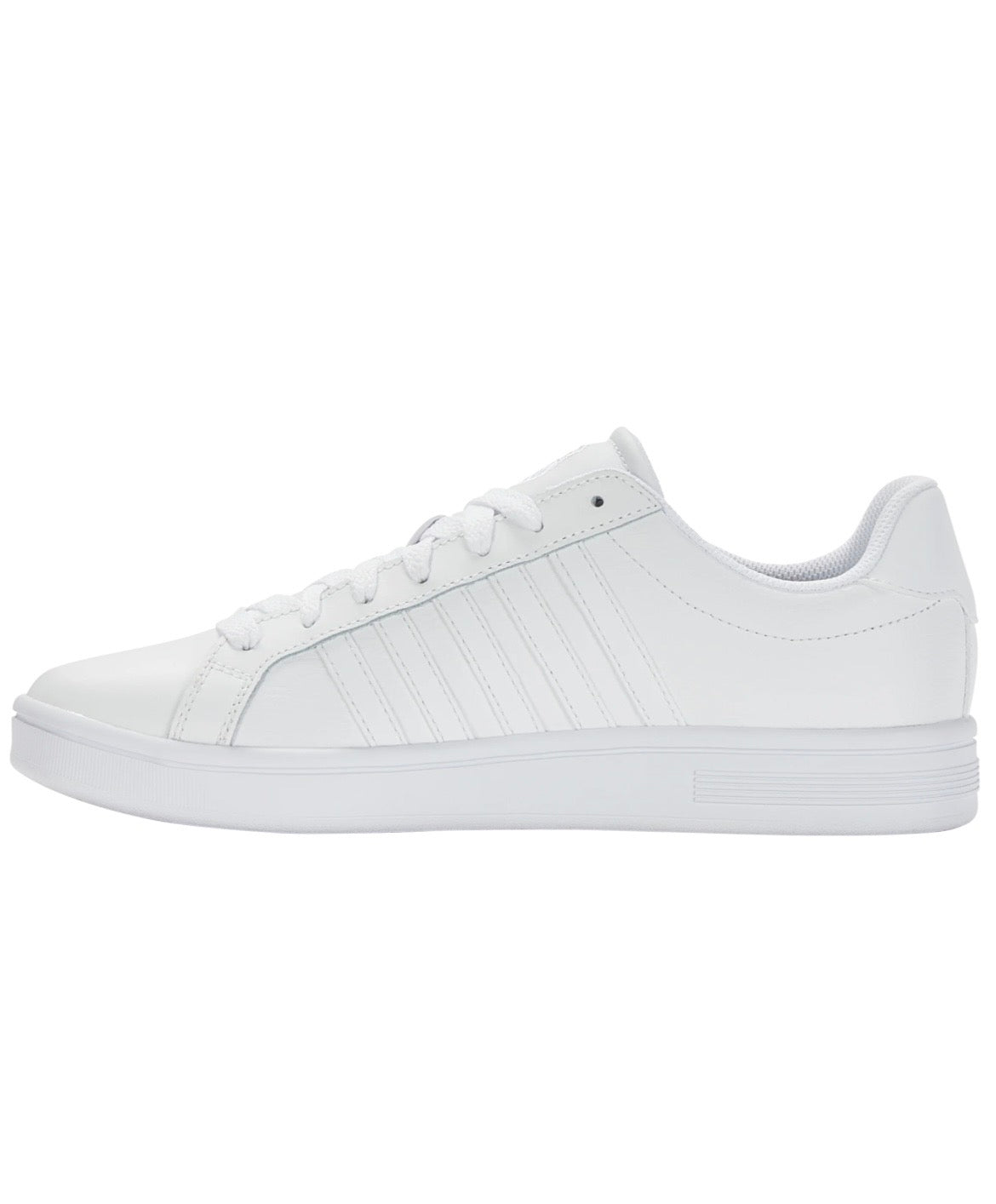 K Swiss - Men’s white leather shoe - Court Tiebreak II