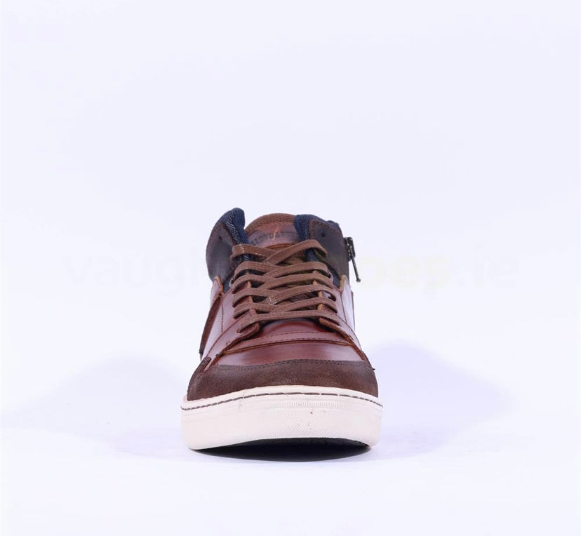 Tommy Bowe - Mens navy/ brown boot - Allison