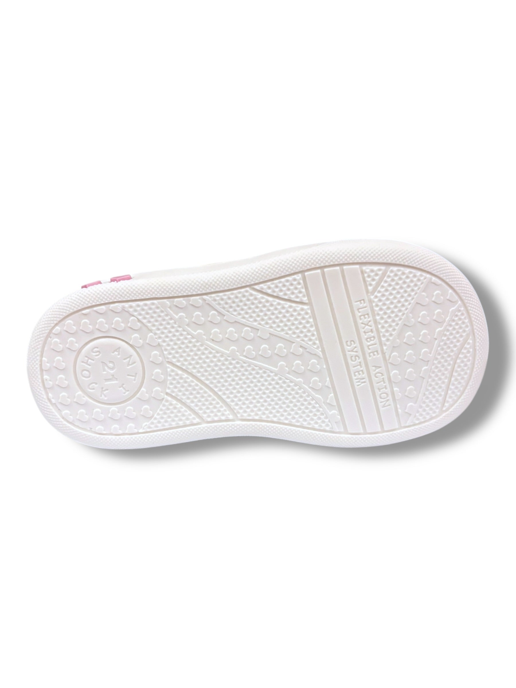 Primigi - Girls white/purple Velcro shoe - 1403211