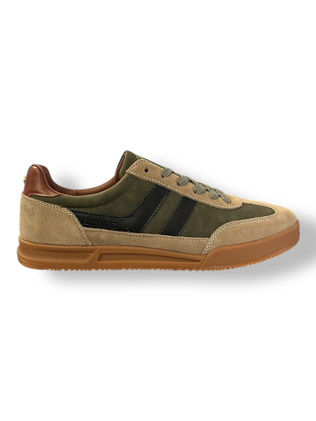 Tommy Bowe - Mens green/beige shoe - ZAZI