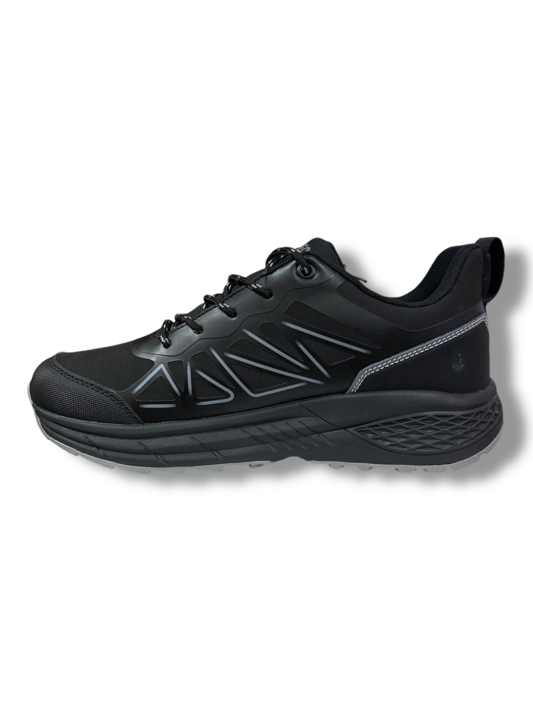 Hi-Tec - Mens black/grey waterproof shoe - Litespeed low