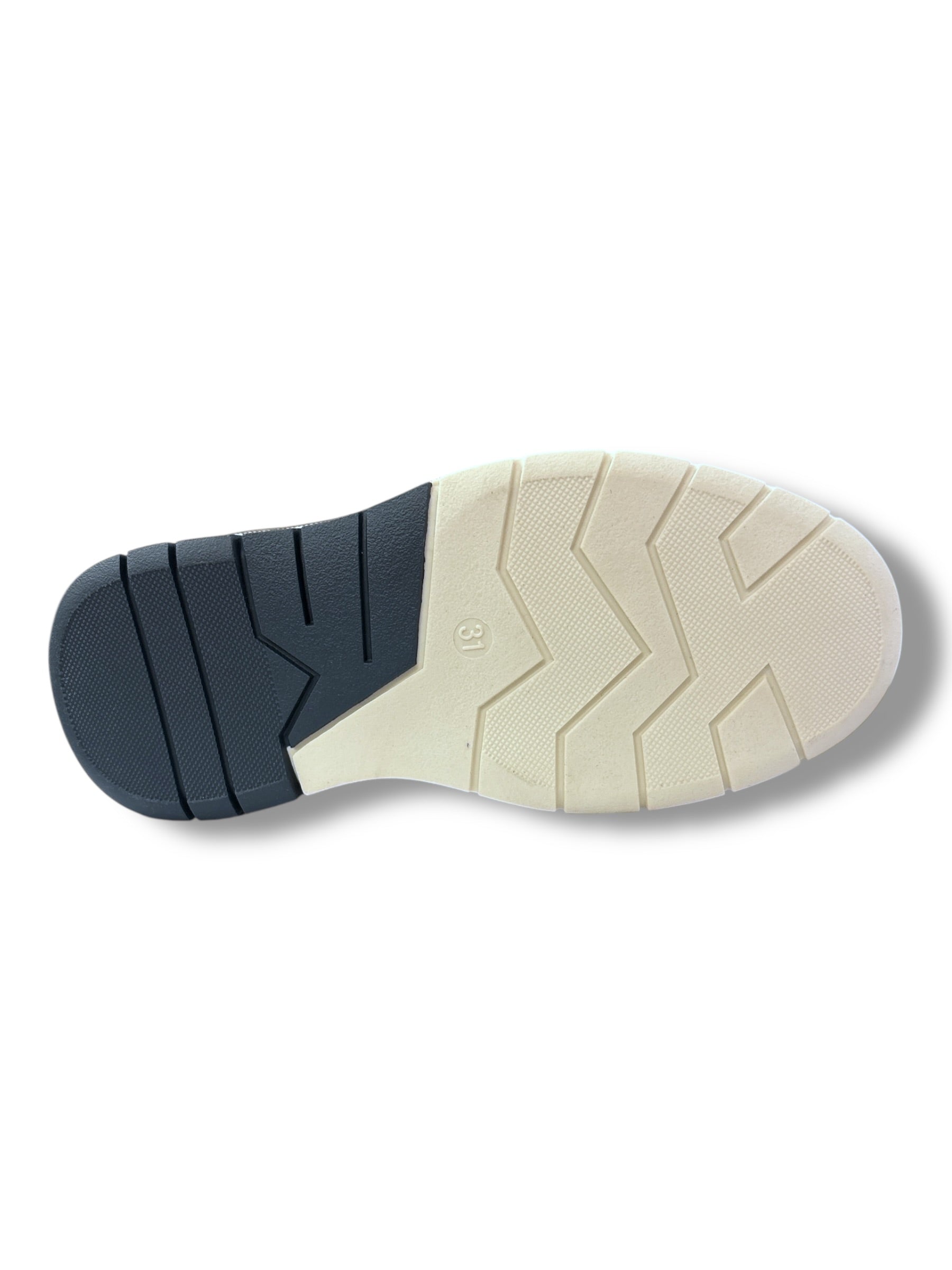 Tommy Bowe - Boys tan/navy shoe - Milne Kids
