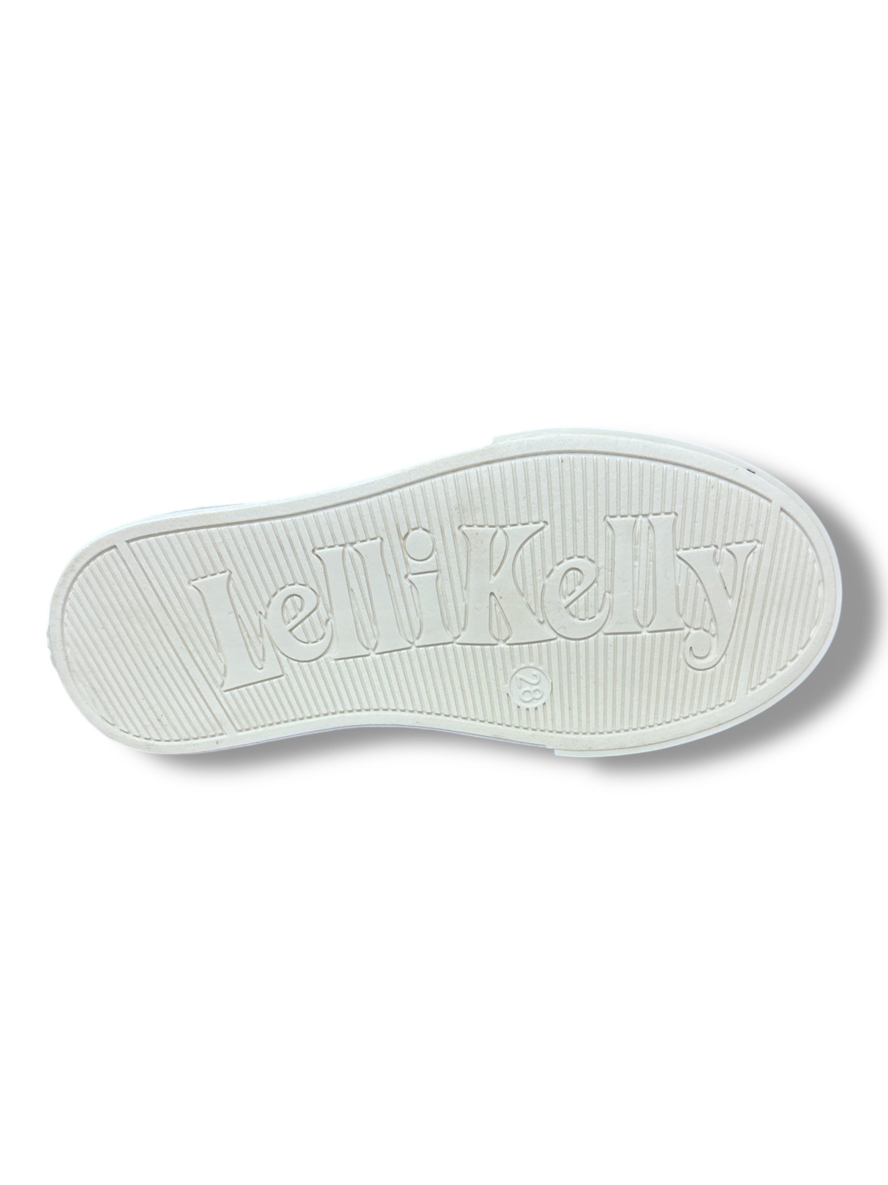 Lelli Kelly - Girls white/floral lace shoe - Bianca