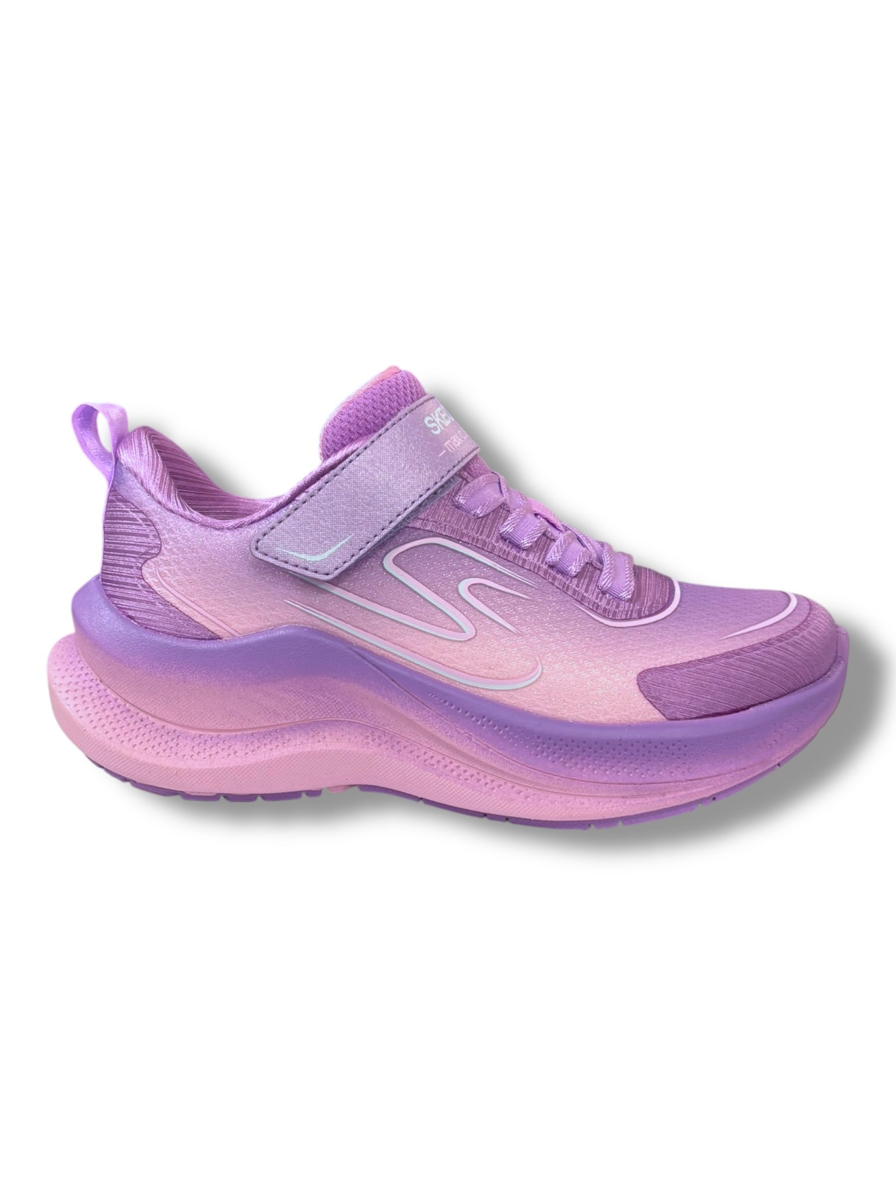 Skechers - Girls purple ombré glitter runner - Smoothie pack