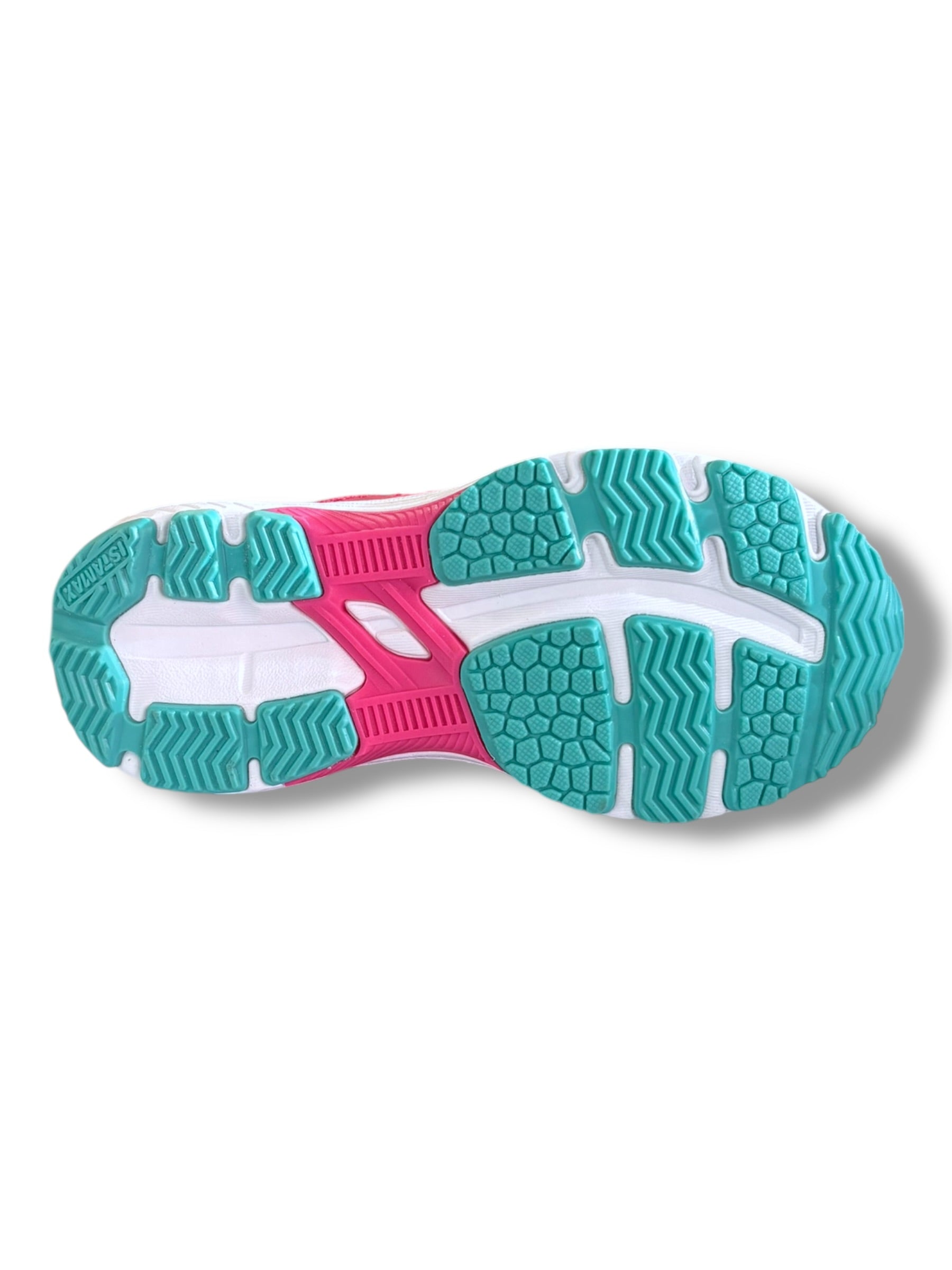Istamax - Girls pink/blue Velcro runner