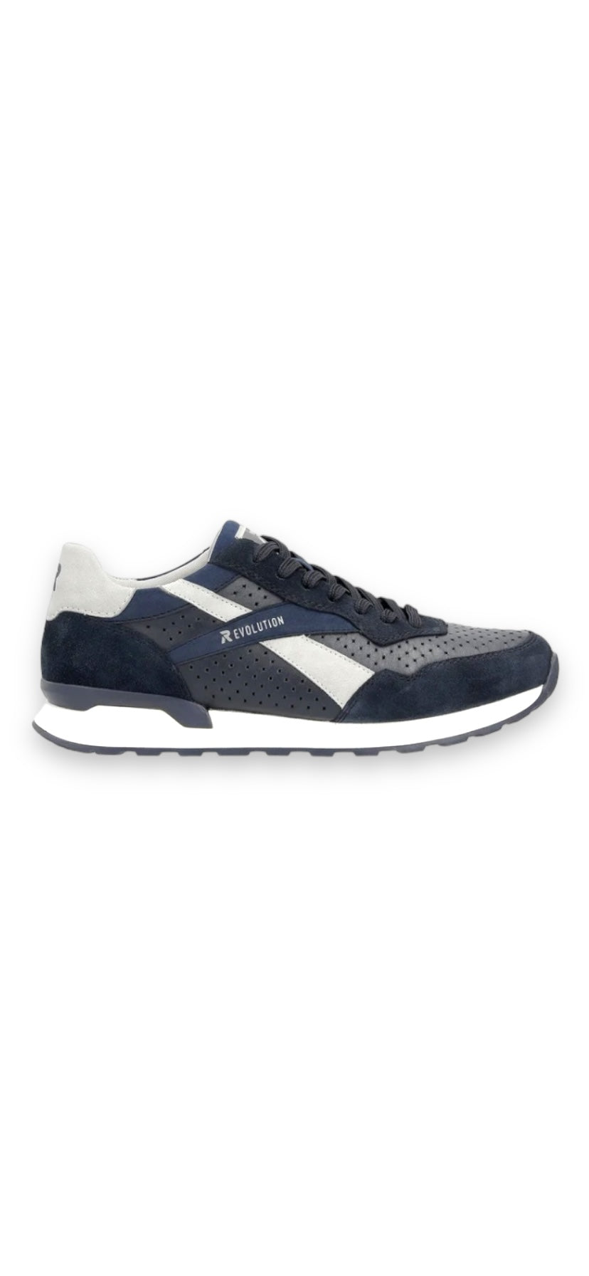 Rieker - Mens navy shoe - U0302-15